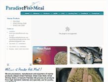 Tablet Screenshot of paradisefishmeal.org